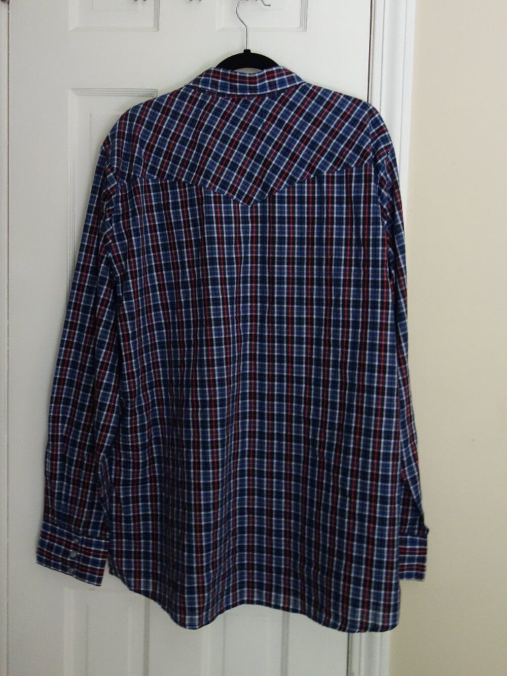 New WILFULL WEAR Plaid Western Pearl Snap Long Sleeve Shirt – Mens 3XL - Picture 8 of 8